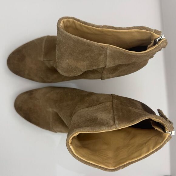 Rag & Bone Classic Camel Suede Newbury Size 37 US 7 - Picture 10 of 11